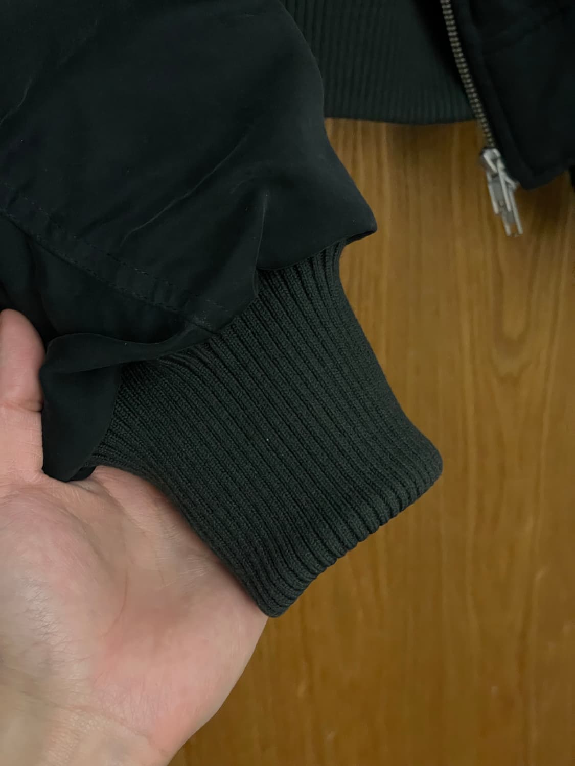 토니웩 레이온 트윌 봄버 자켓 [카본] 상품이미지7