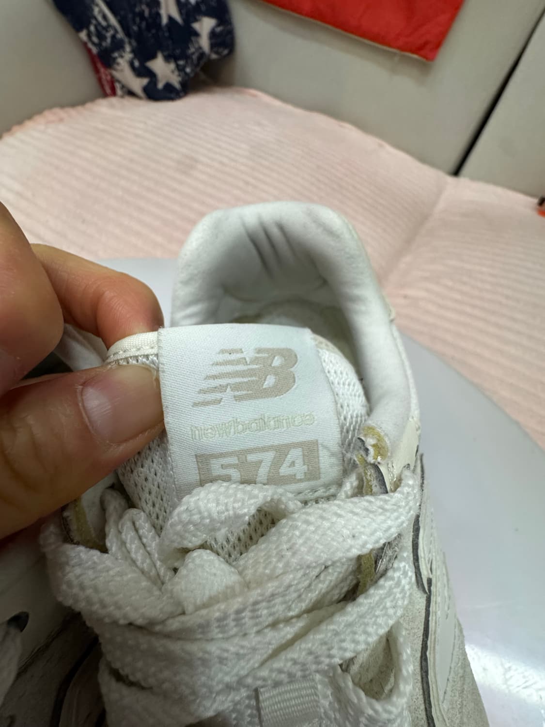 New Balance 574 클래식 스웨이드 스니커즈 상품이미지6