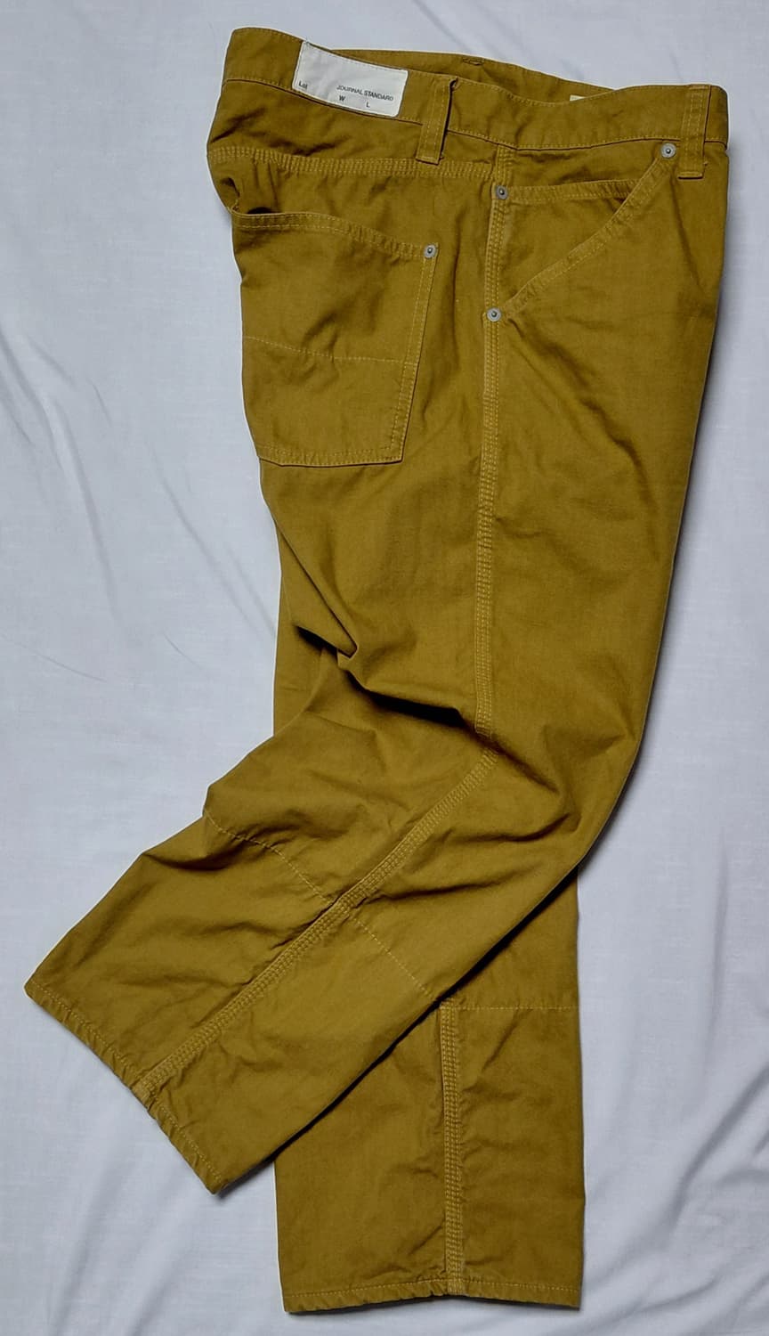 [M] Journal Standard 더블니 덕 캔버스 (8~9부 기장) 상품이미지9