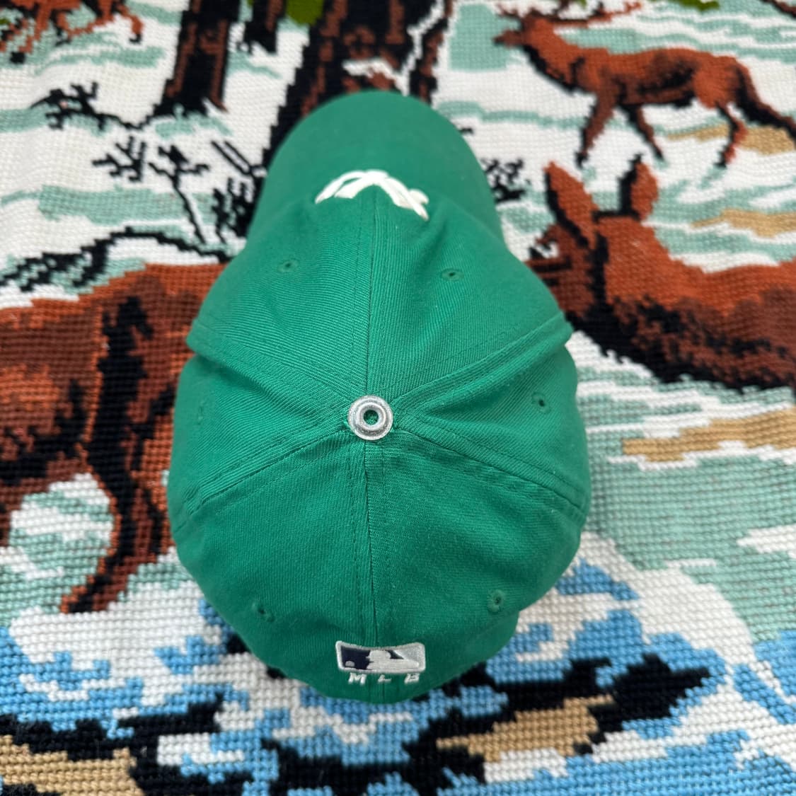 MLB 뉴욕 양키즈 그린 볼캡 상품이미지4