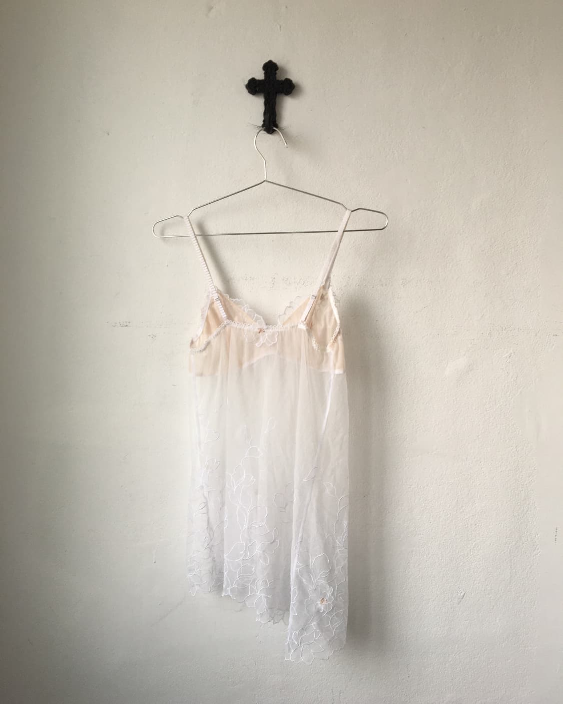 Flower point see through sleeveless 상품이미지2