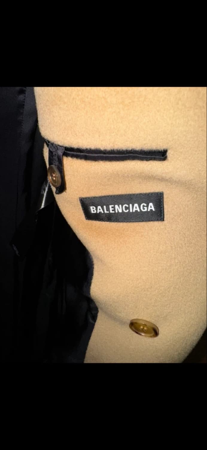 ✨[득템찬스/초희귀템/남녀공용] 발렌시아가 2019FW 캐시미어 코트 상품이미지8