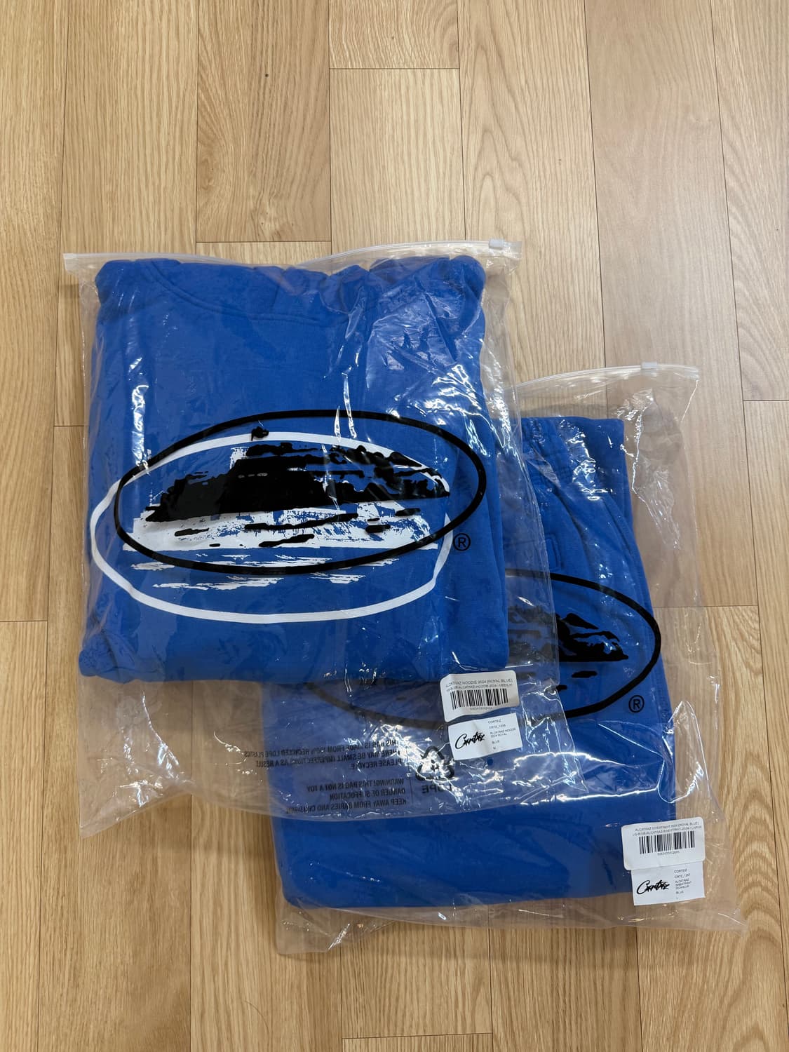 Corteiz 코르테이즈 알카트라즈 og 후드티 셋업 블루 상품이미지2