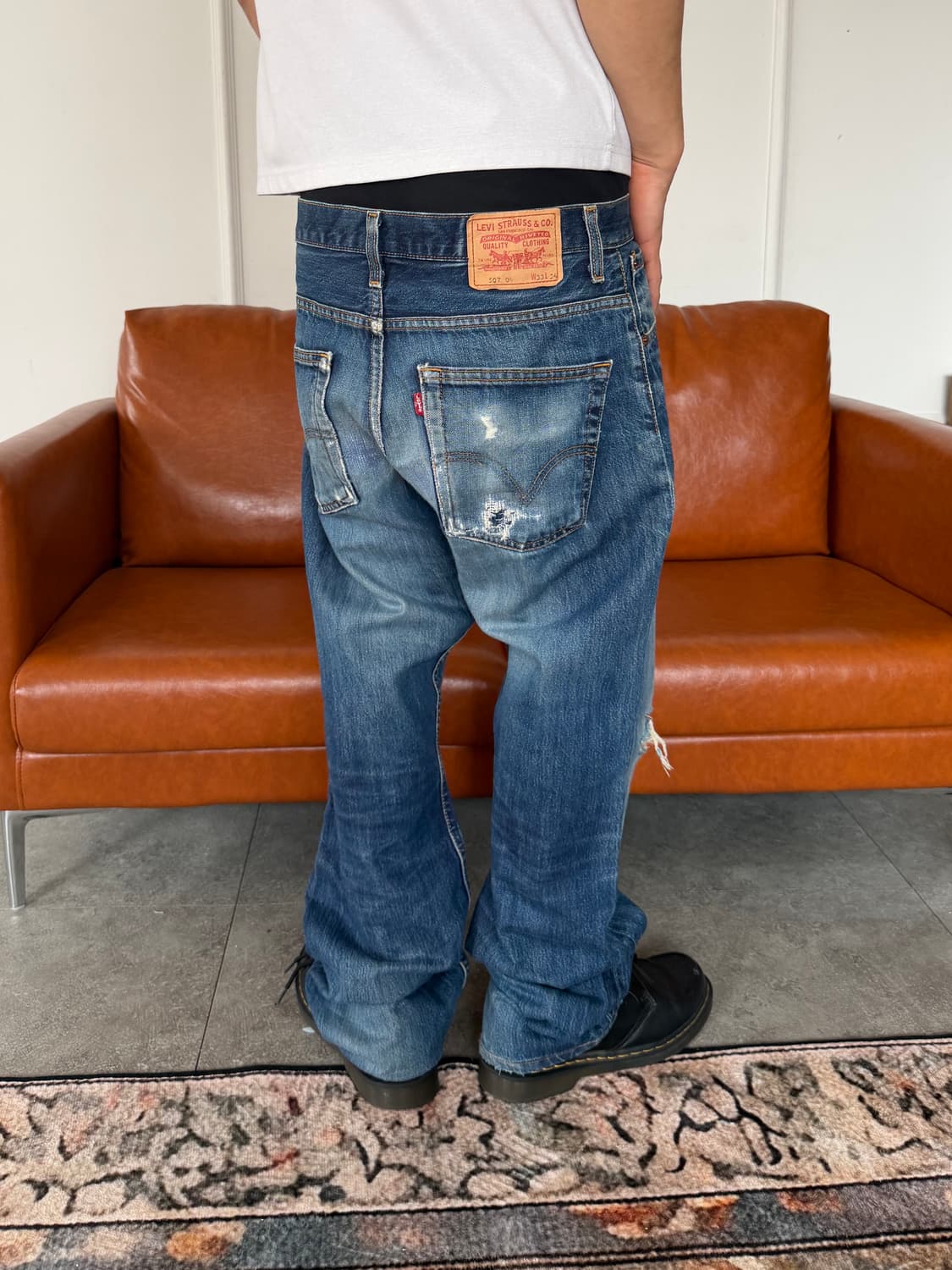 리바이스 507 부츠컷 상품이미지1