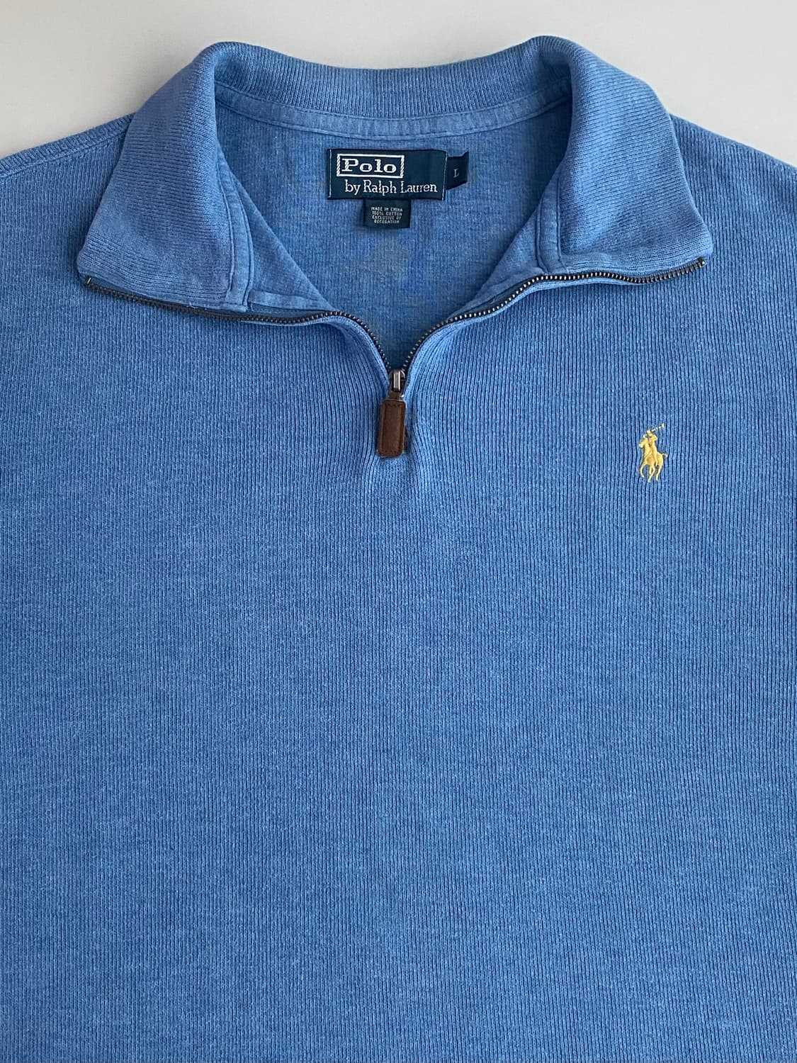 폴로 반집업니트 상품이미지3