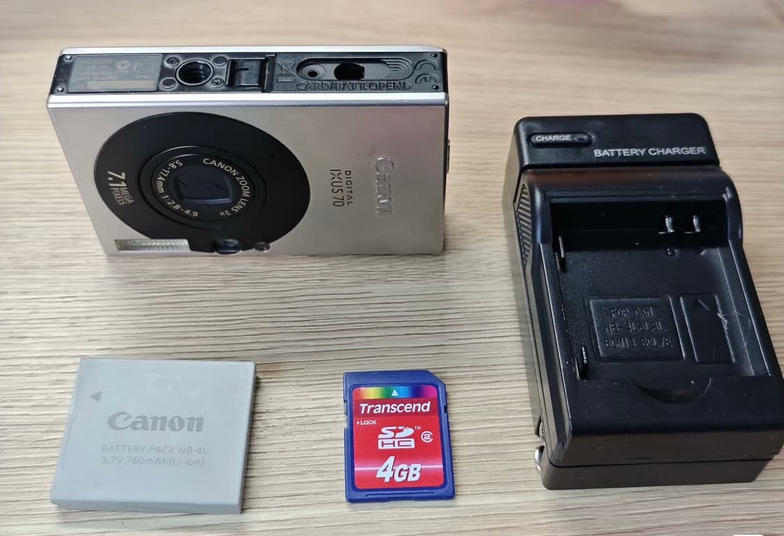 캐논 익서스 70 CANON IXUS 70 빈티지 디지털카메라 디카 상품이미지10