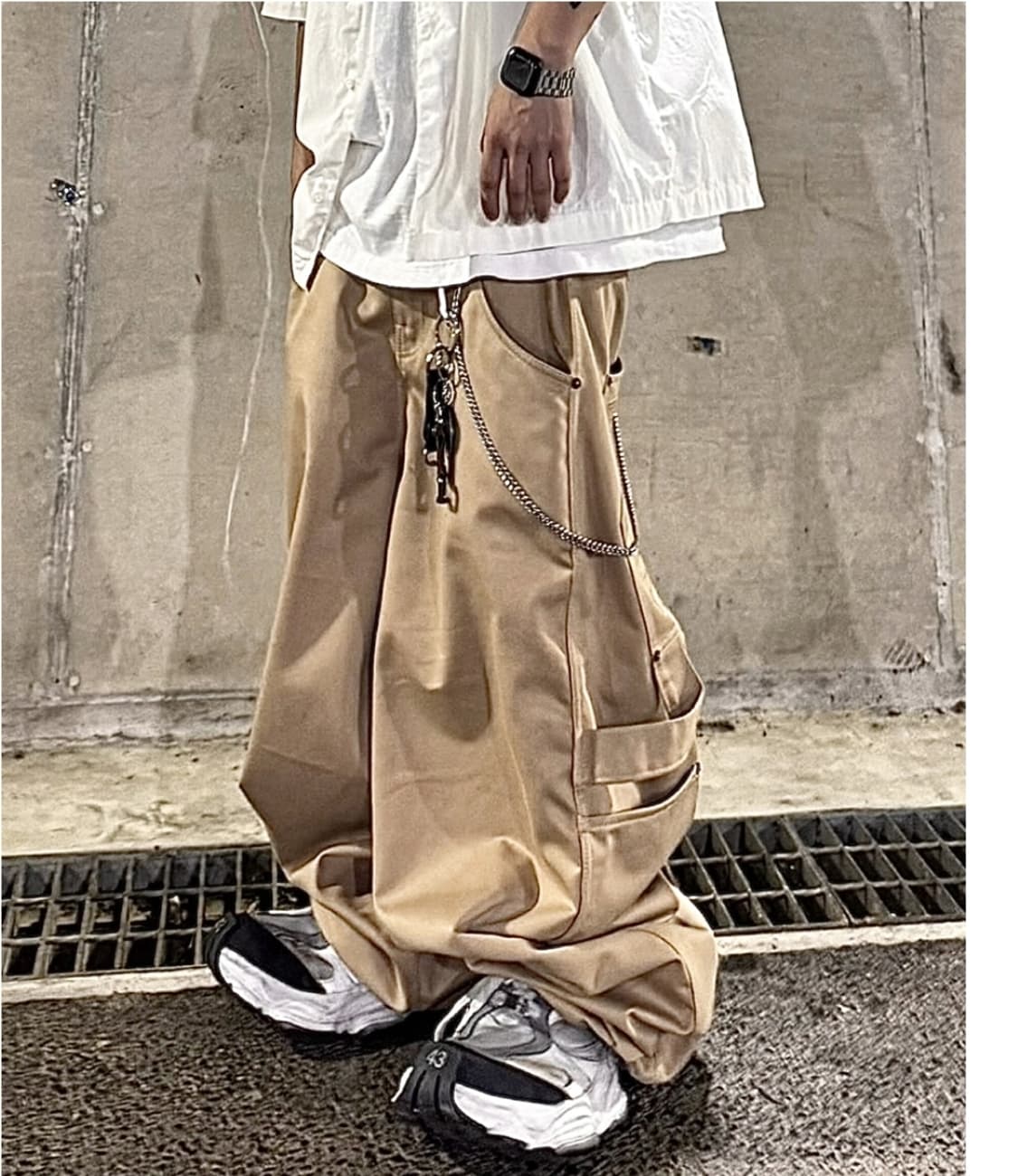 KAGRU 카그루 베이지 카고팬츠 상품이미지2