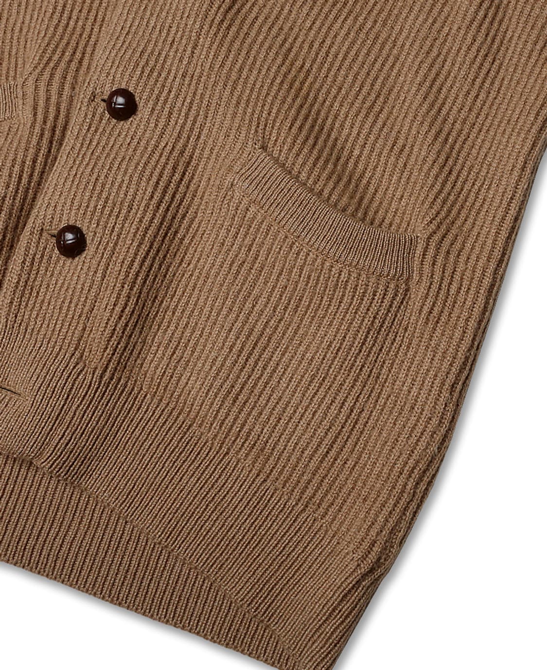 윌리엄 로키 [William Lockie] 퓨어 낙타털 니트 숄카라가디건 상품이미지3