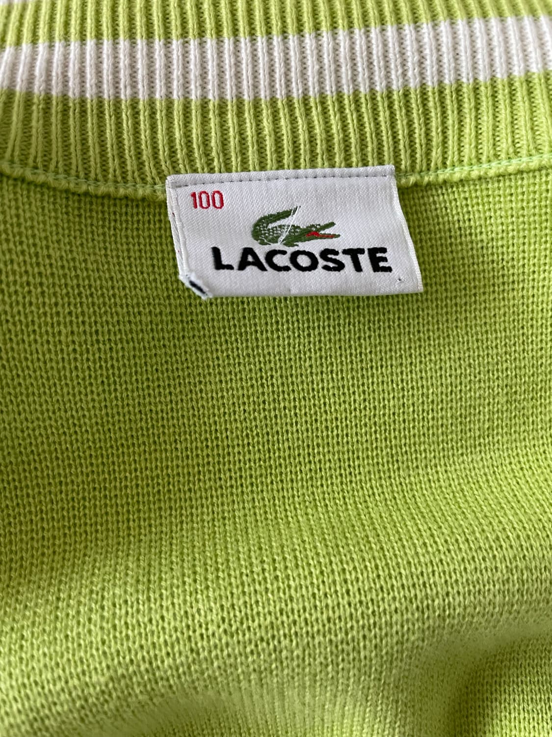 라코스테 니트집업 L 상품이미지7