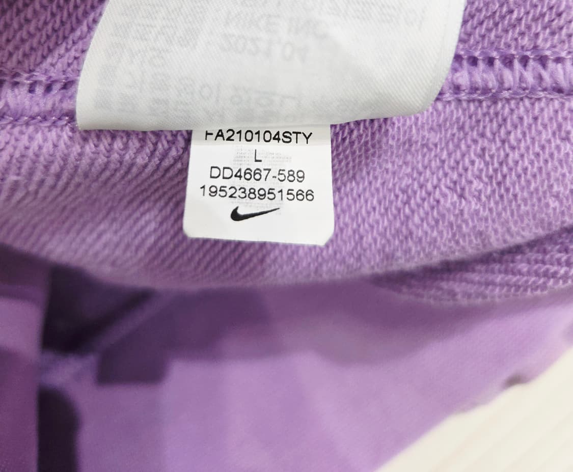 나이키 퍼플 더블스우시 후드맨투맨_L 상품이미지9