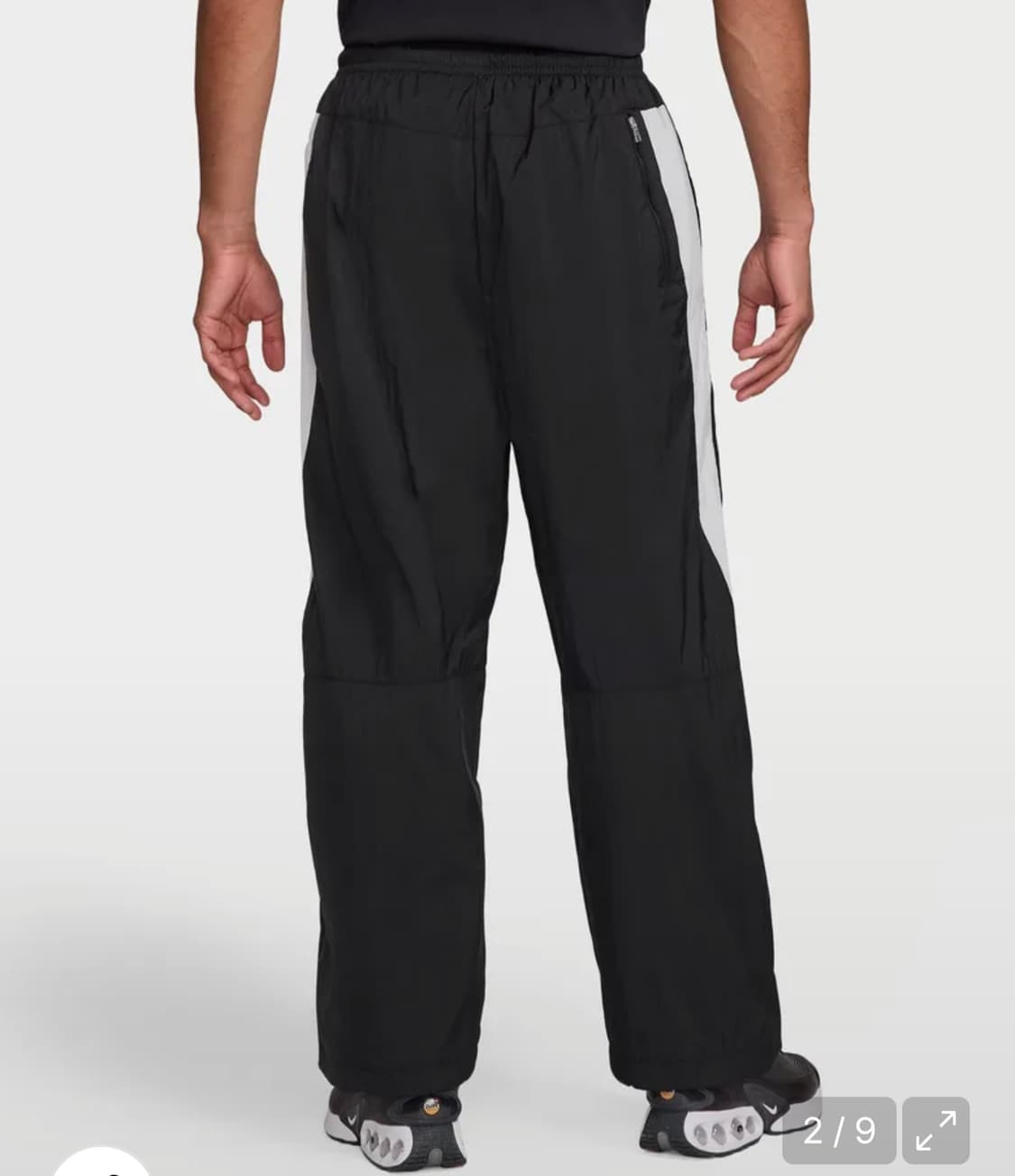 [25SS]나이키 에어 우븐 팬츠 블랙 L 상품이미지2