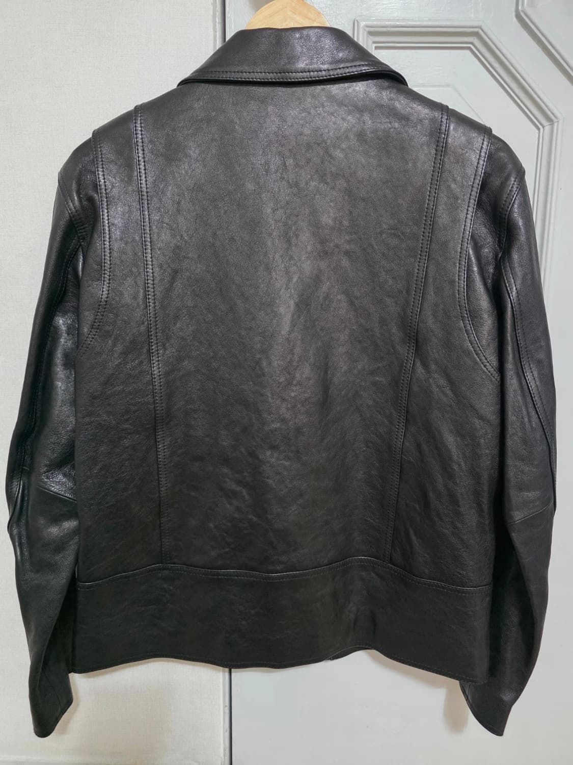 도프제이슨 프리미엄 램스킨 베지터블 라이더 자켓 M 상품이미지6