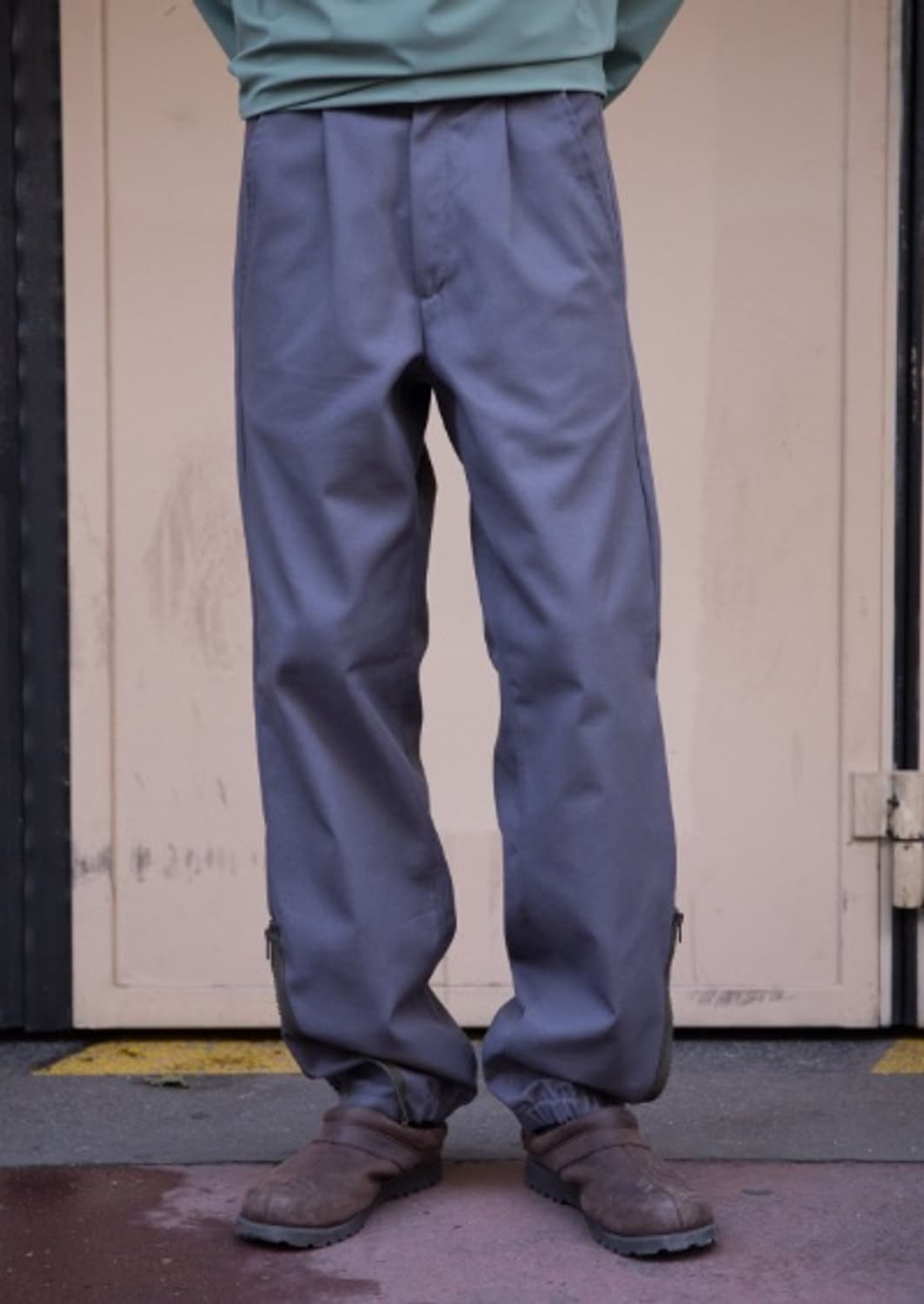 gr10k klopman pants 클롭맨 팬츠 그레이 바지 치노 상품이미지1