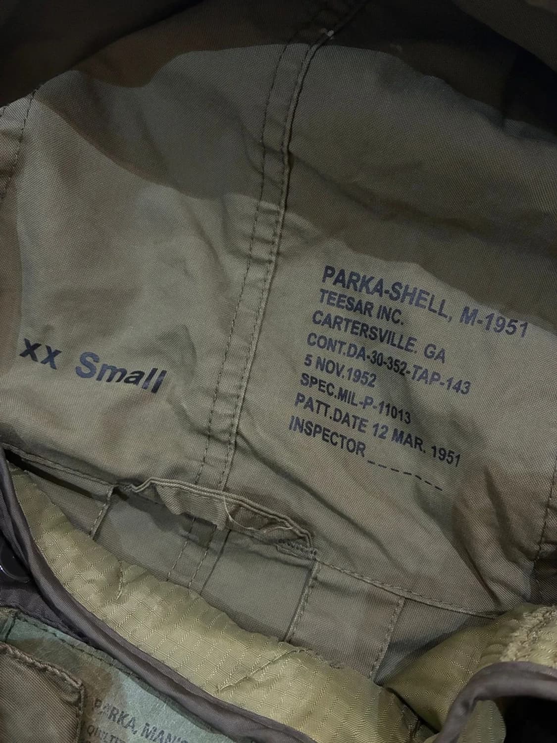 M-1951 50's 피쉬테일 후드 개파카 PN8895 상품이미지9