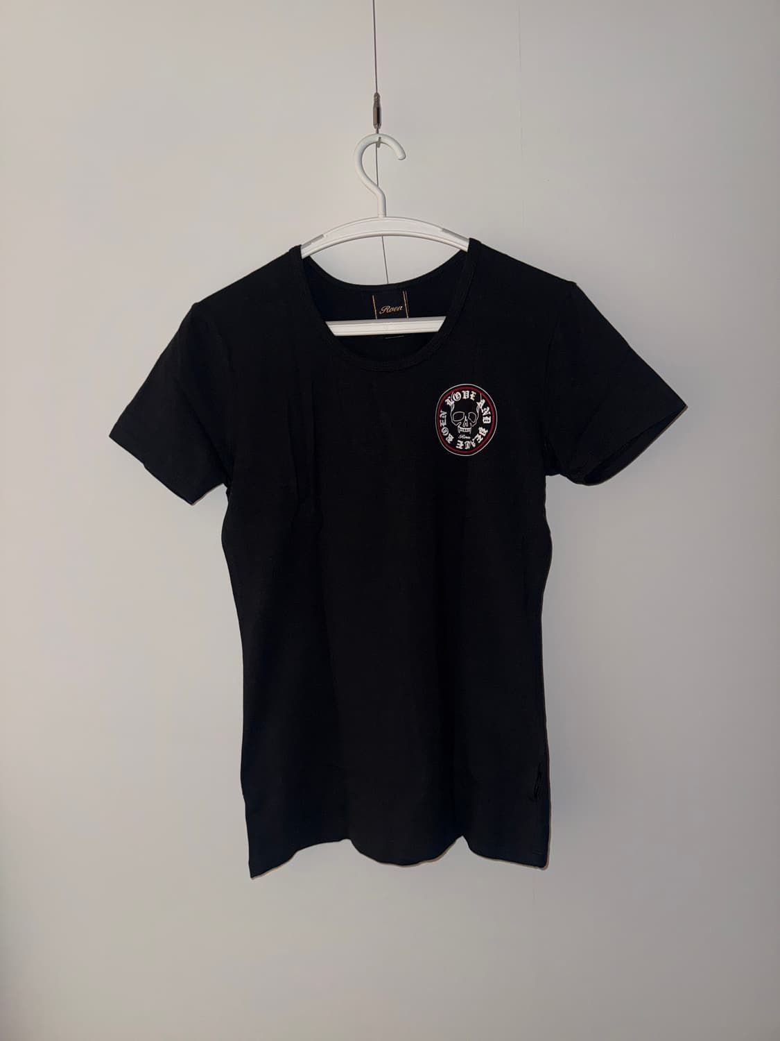 Roen Skull Beaded Graphic T-Shirt Black 상품이미지5