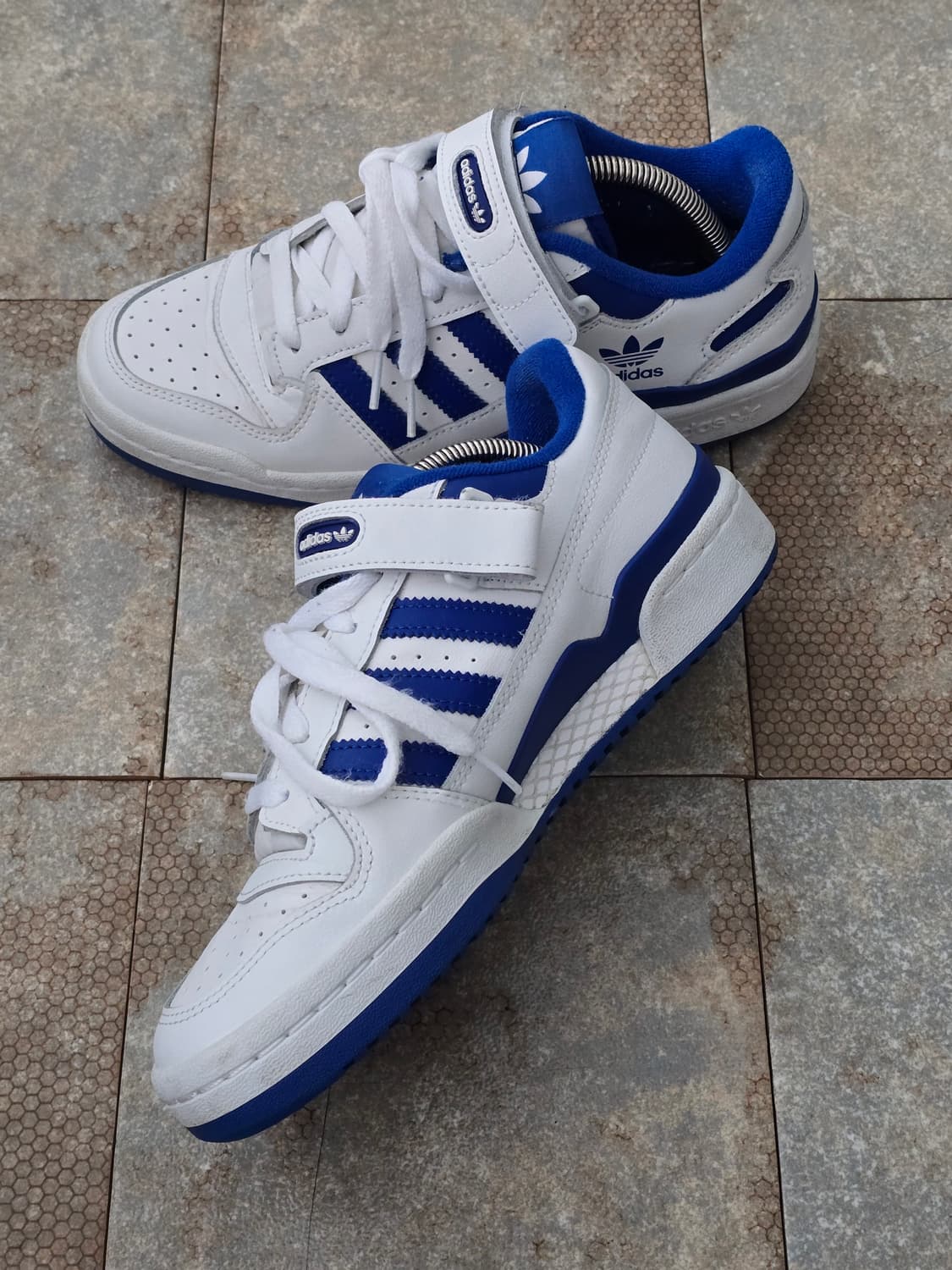 (240)아디다스 포럼 로우 로얄 블루 상품이미지6