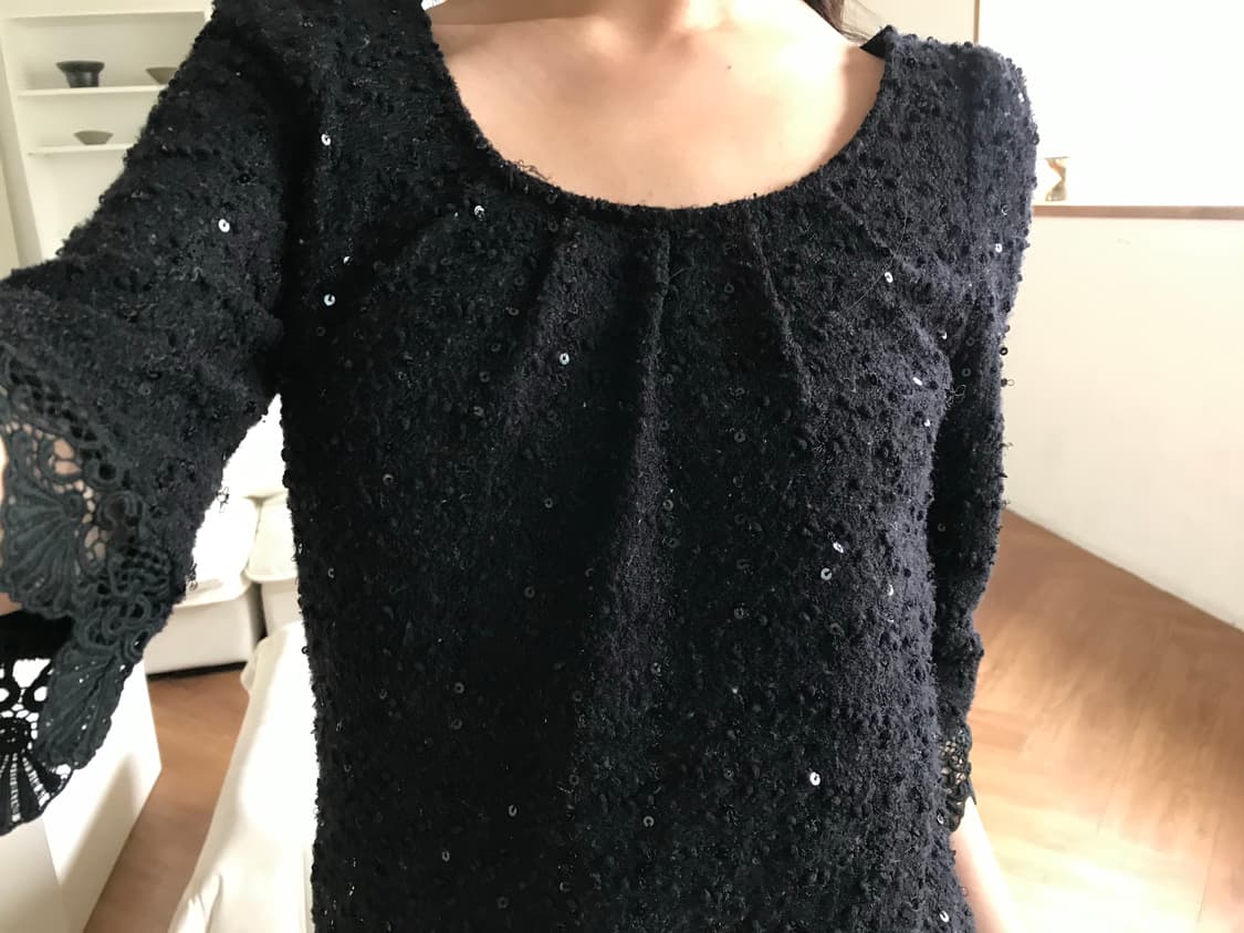 vintage black one-piece 상품이미지5