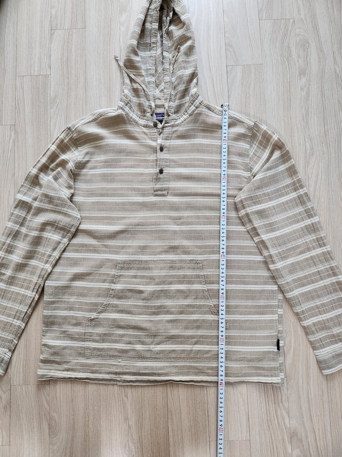 파타고니아 스트라이프후드셔츠(L  상품이미지7
