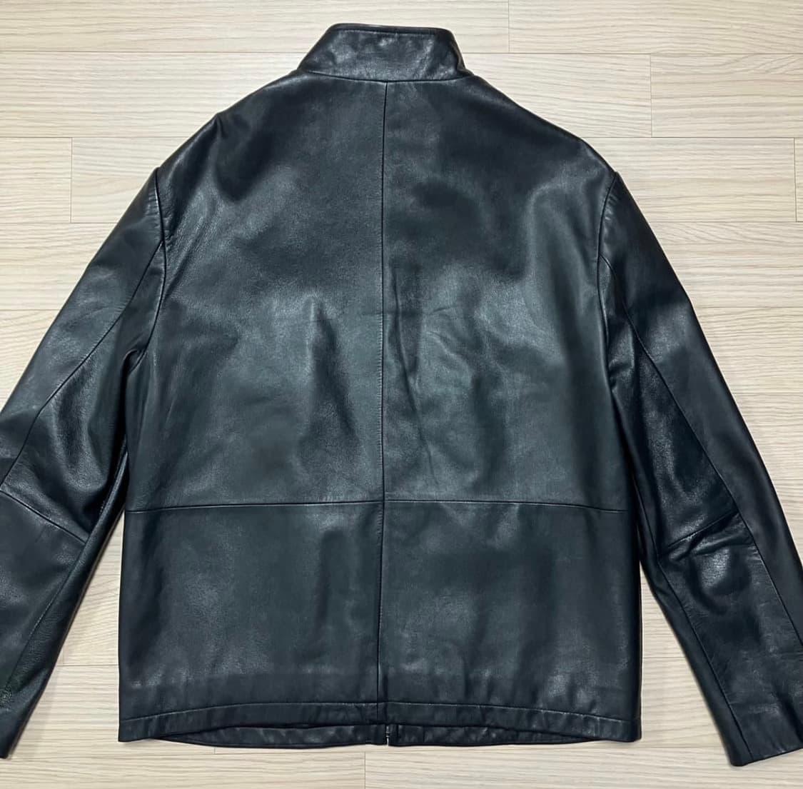 [솔리드옴므] 우영미 이태리 램스킨 양가죽 자켓 블랙 Mens XL ·  상품이미지2