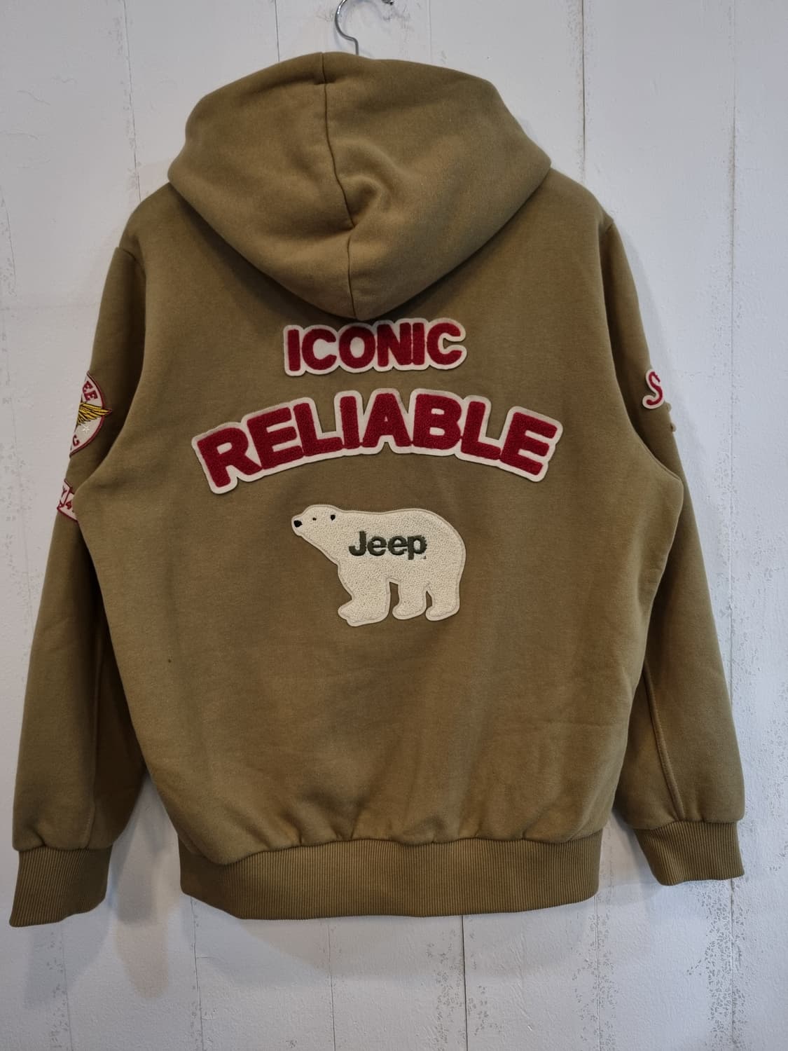 Jeep 아메카지 후드집업 XL(105) 카키 상품이미지8