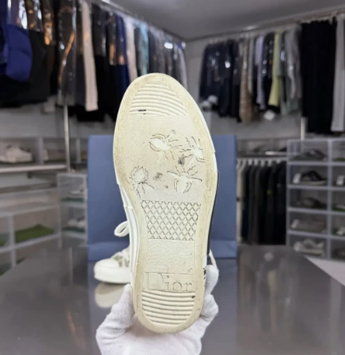 DIOR 오블리크 B23 하이탑 스니커즈 36 상품이미지3