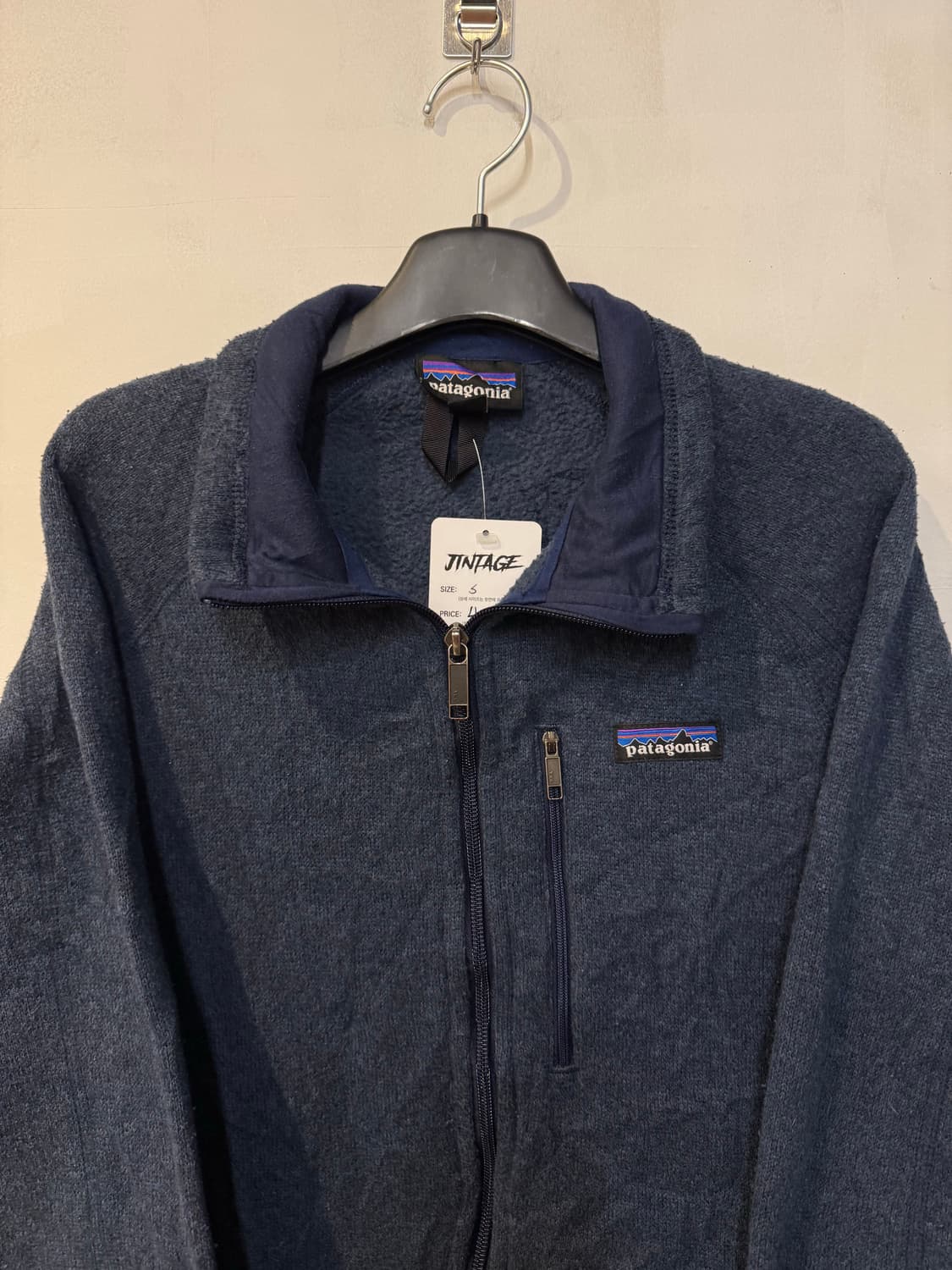 파타고니아 네이비 플리스 집업 상품이미지2