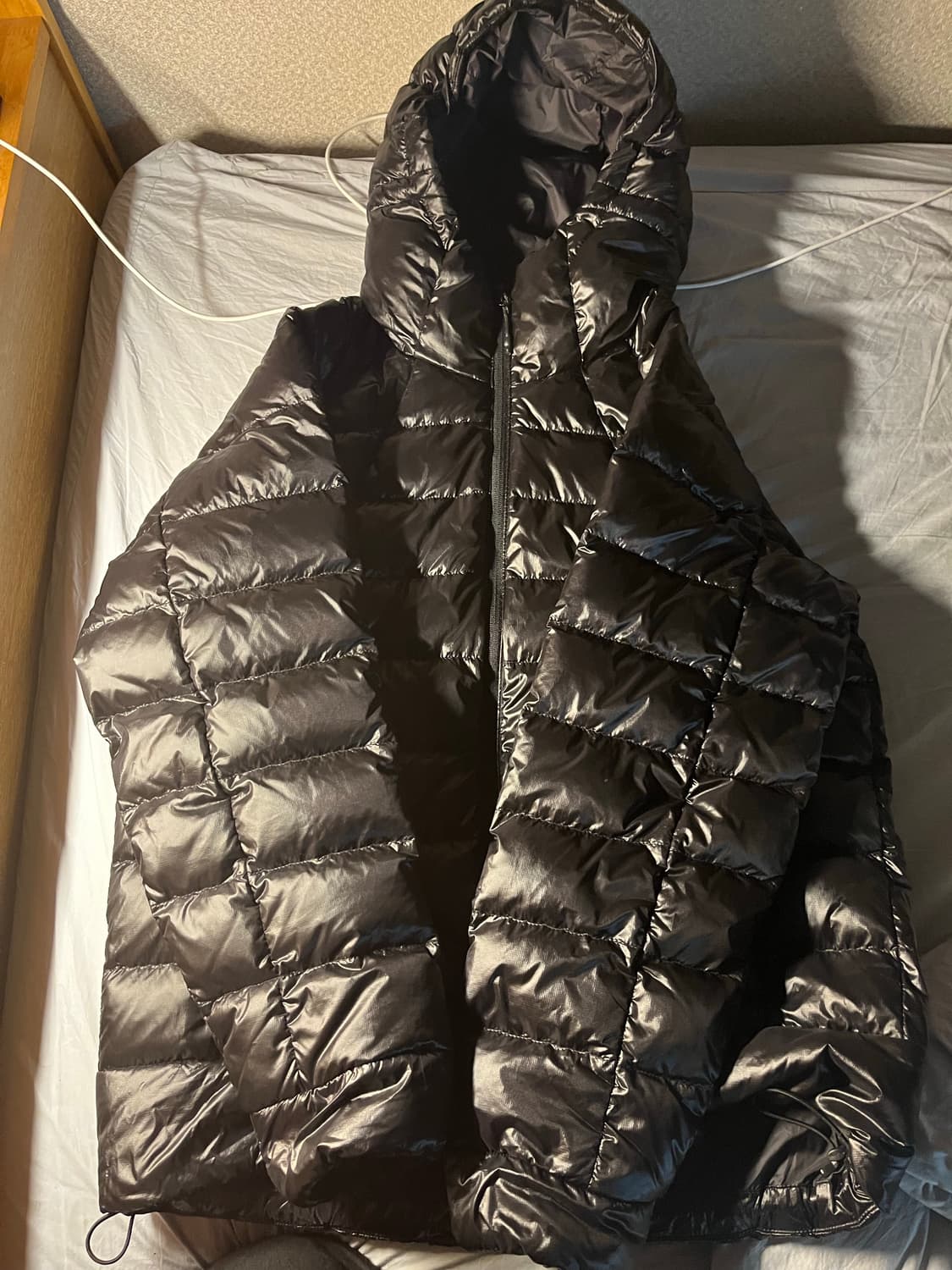 무신사 스탠다드 아이언 라이트 다운 자켓 블랙 상품이미지3