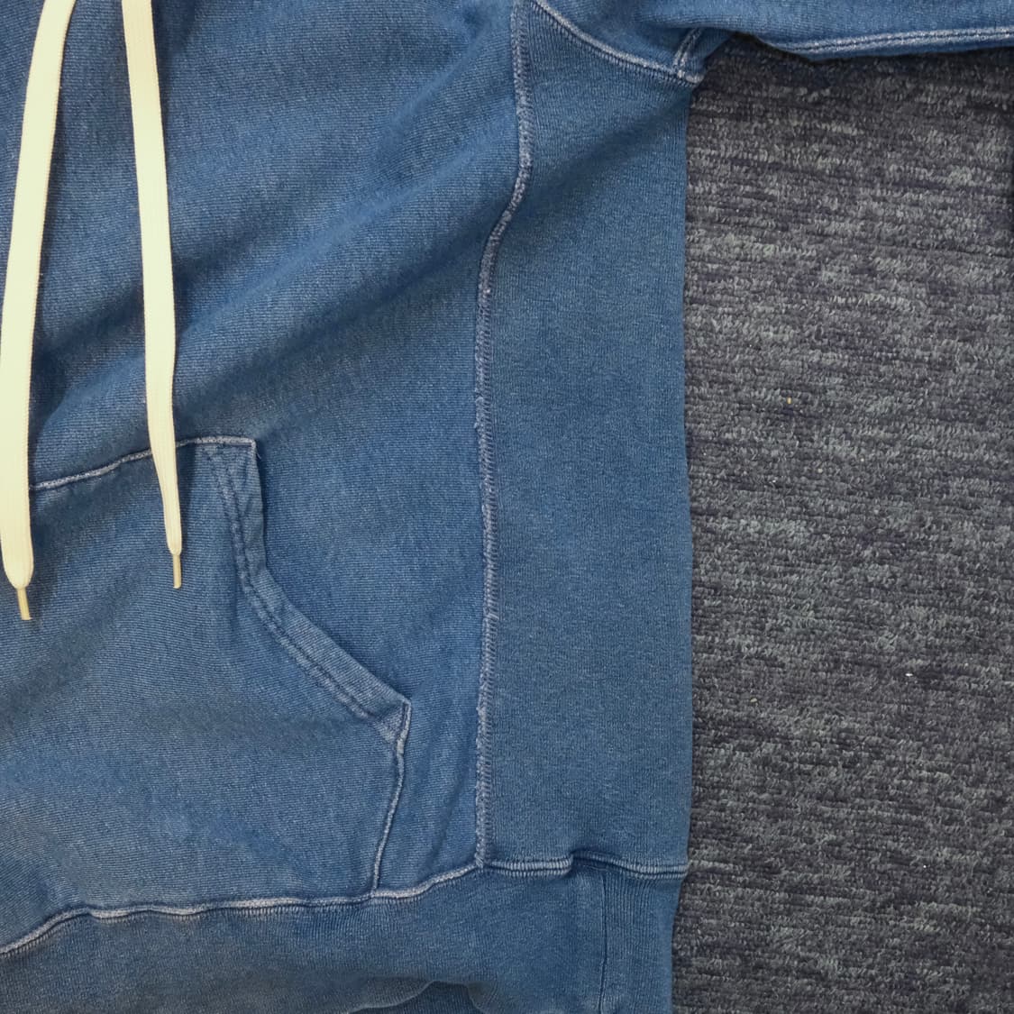 챔피언 리버스위브 후드 인디고 상품이미지4