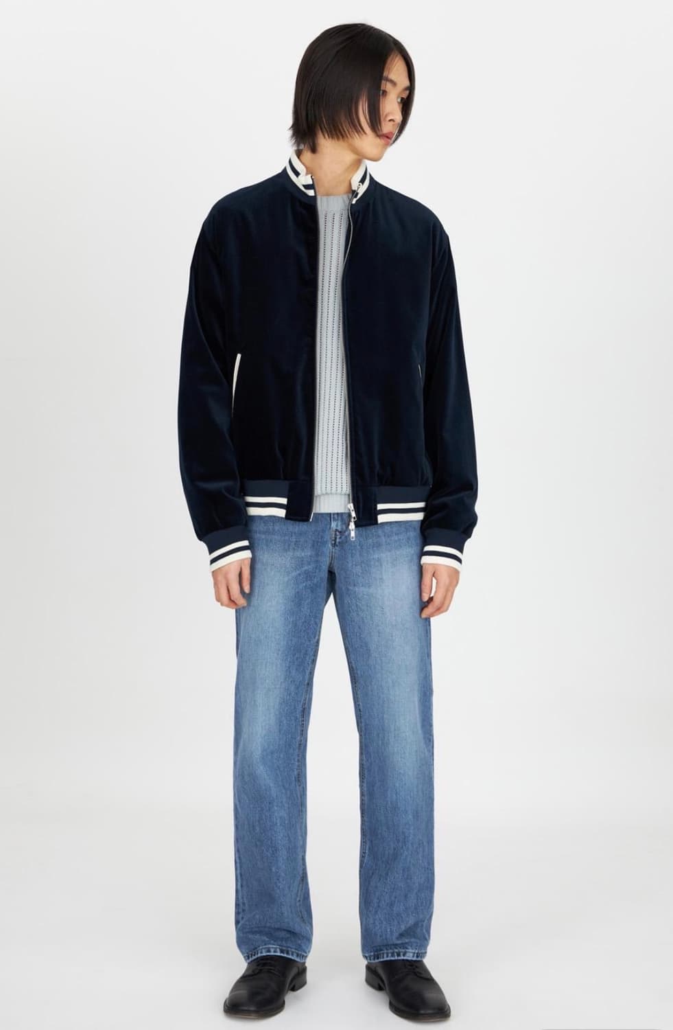 유스 Straight Denim Medium Blue 상품이미지2