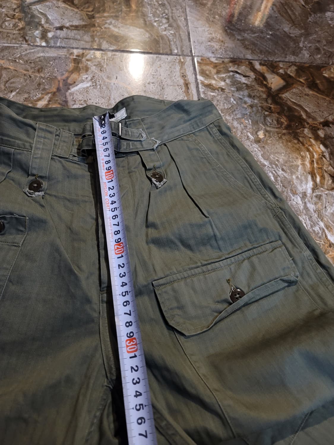 웨어하우스 덕디거 밀리터리 헤링본 카고팬츠  상품이미지7