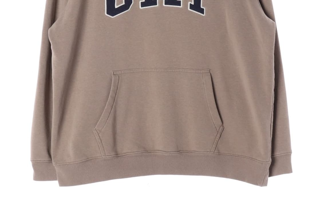 GAP 아치 빅로고 베이지 기모 후드티 XL 상품이미지4