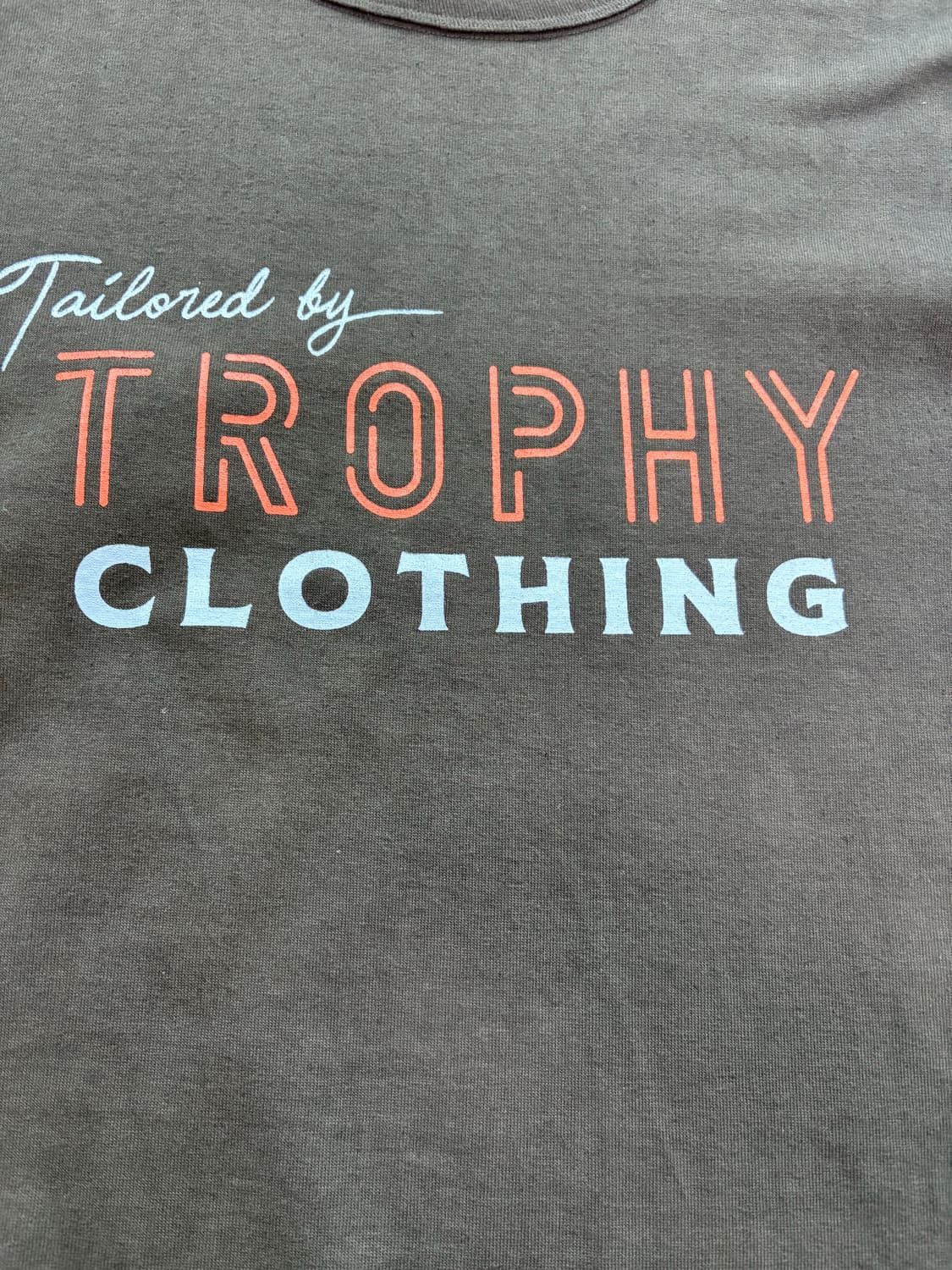 트로피클로딩 Tailored Logo OD Tee (Gun Black) 상품이미지3