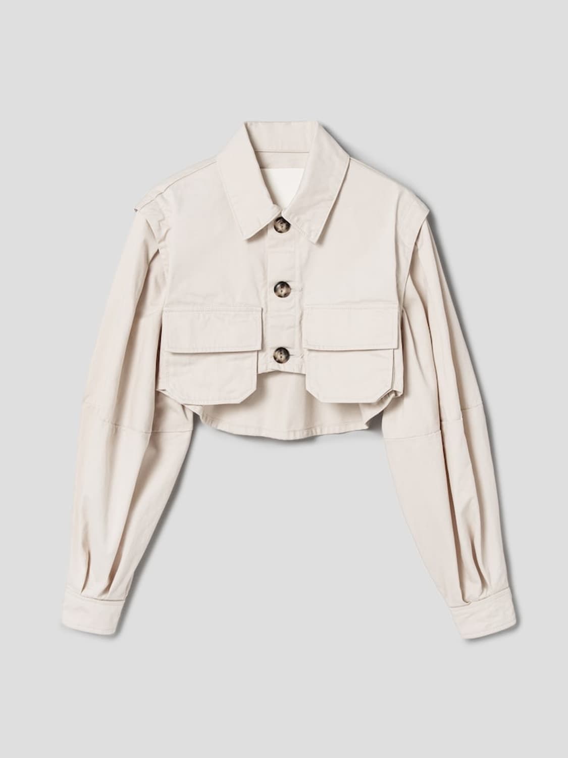 LEINWANDE Short Shirts Jacket - White 상품이미지1