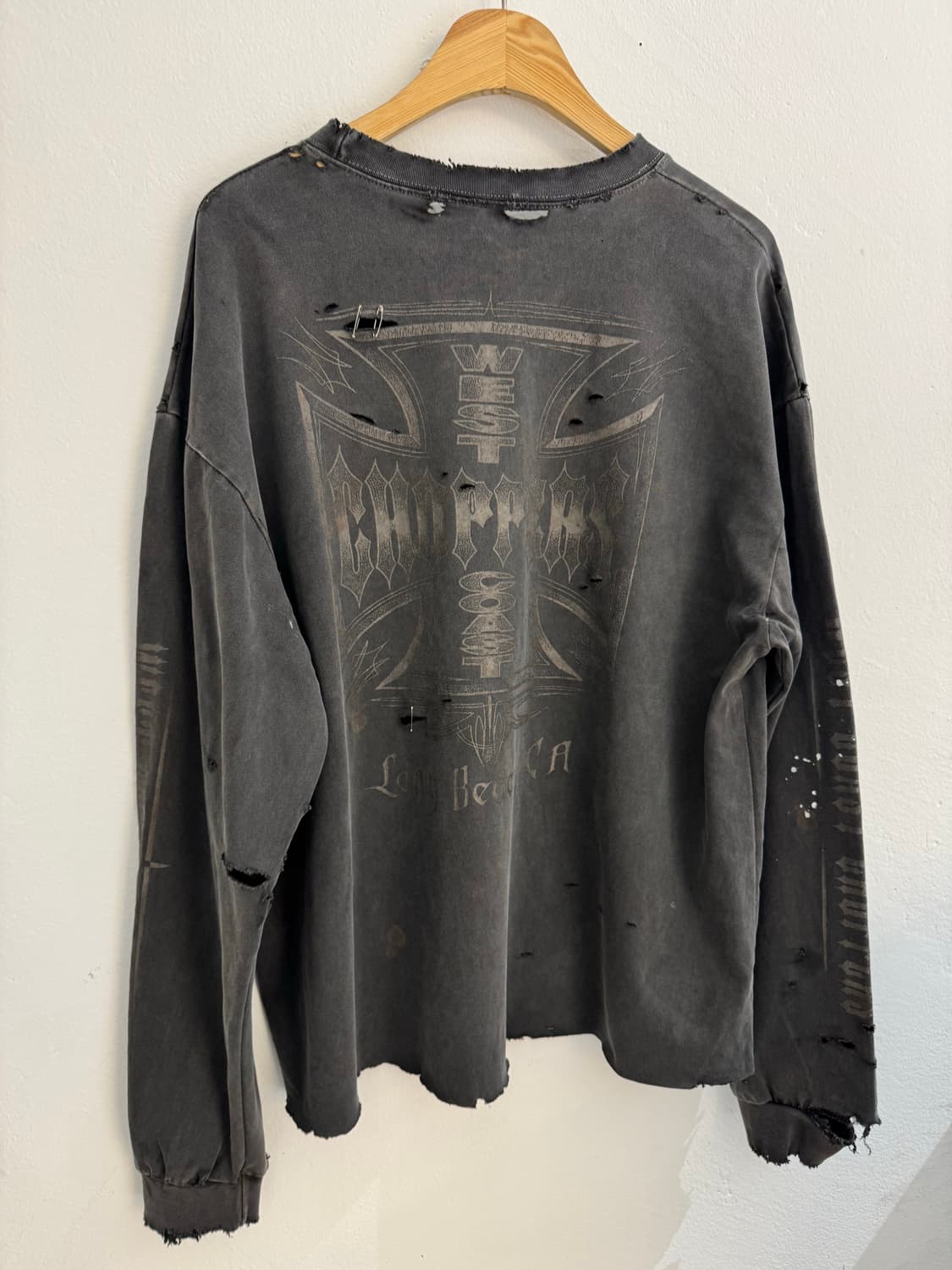 빈티지 웨스트 피그먼트 긴팔 상품이미지8