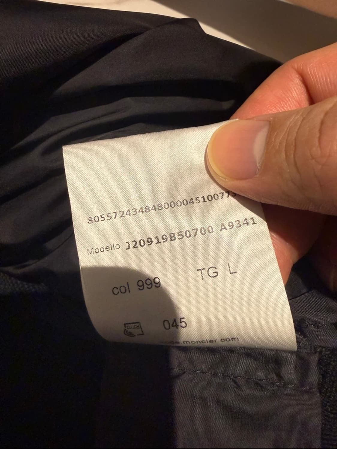 몽클레어 24fw 니트패딩 가디건 L 상품이미지6