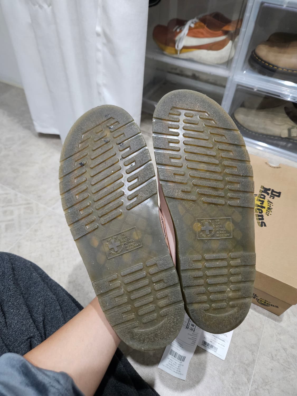 닥터마틴 조지 II 뮬- 파우더핑크 UK9(280) 상품이미지5