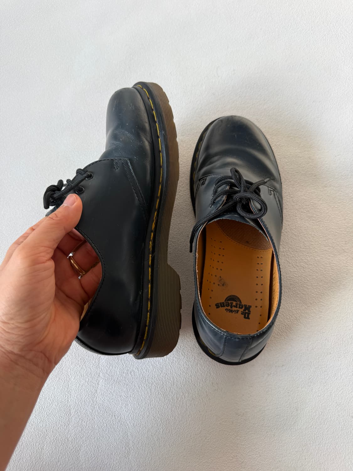 [UK6]닥터마틴(Dr.Marten) 3홀 부츠 네이비 상품이미지5