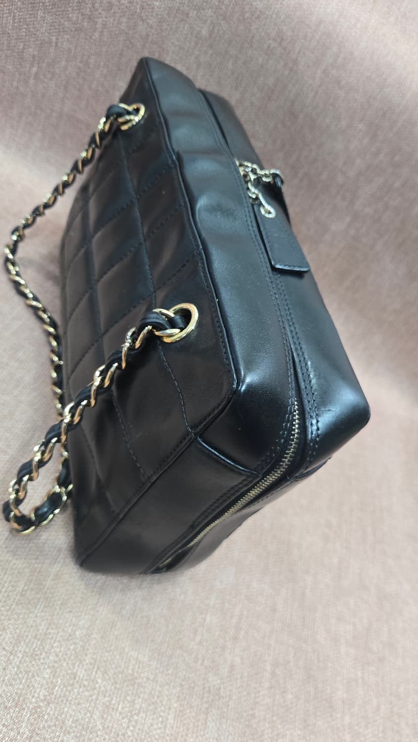 샤넬 정품  초코 바 숄더 체인백 상품이미지4