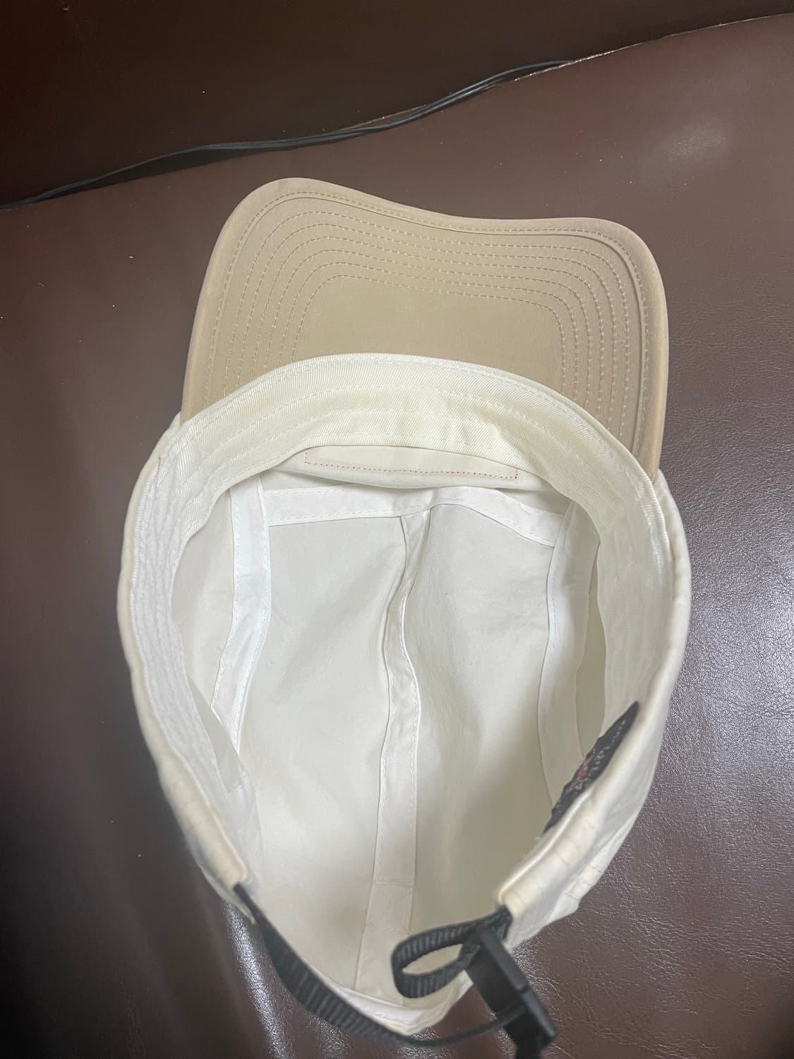 슈프림 왁스드 코튼 캠프캡 내츄럴 캡,모자,캠프캡 상품이미지4