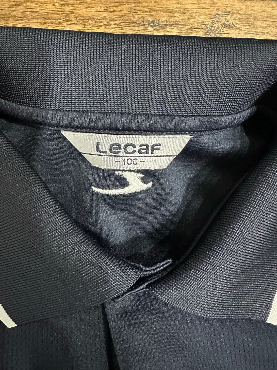 LECAF 남성 반팔 골프카라 티셔츠 네이비 100 상품이미지3