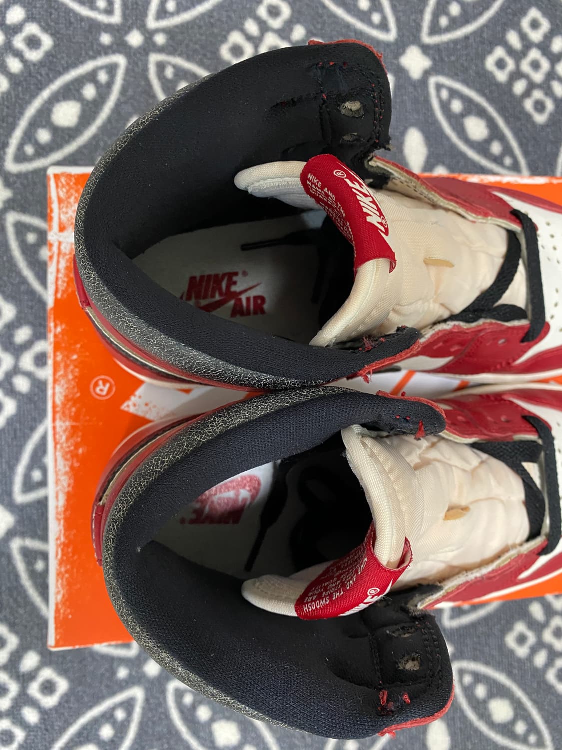 (255) 조던 1 레트로 하이 OG 시카고 2022 상품이미지6