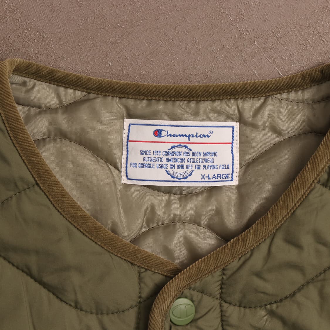 챔피온 헤리티지 누빔 다운 패딩 A1480 상품이미지3