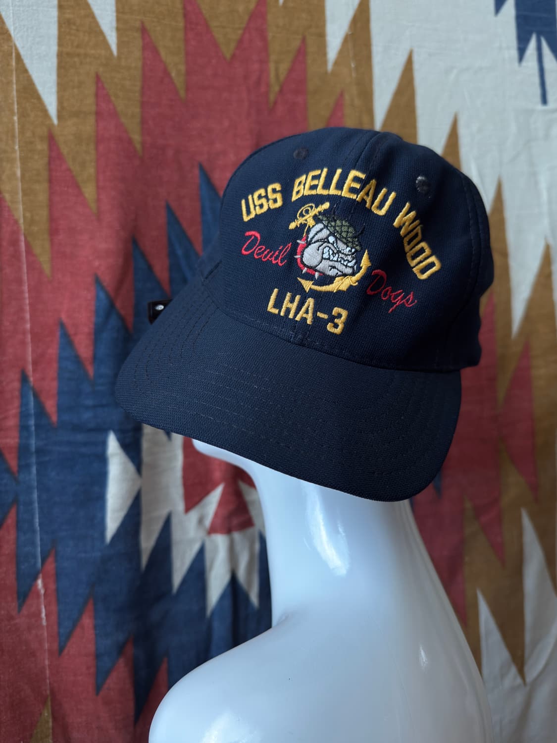오리지널 밀리터리 USS BELLEAU WOOD LHA-3 Cap 상품이미지6