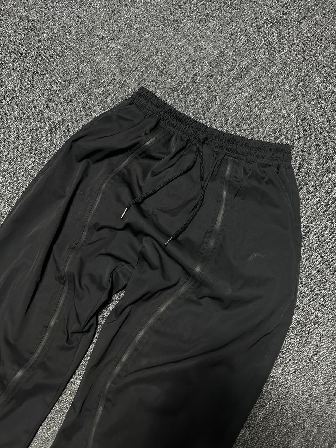 트렌디우비 고프코어 커브드 풀집업 팬츠 상품이미지2