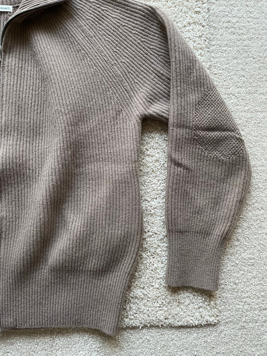 드레프로젯 슈퍼파인 메리노 울 집업 니트 가디건 (103-105) 상품이미지4