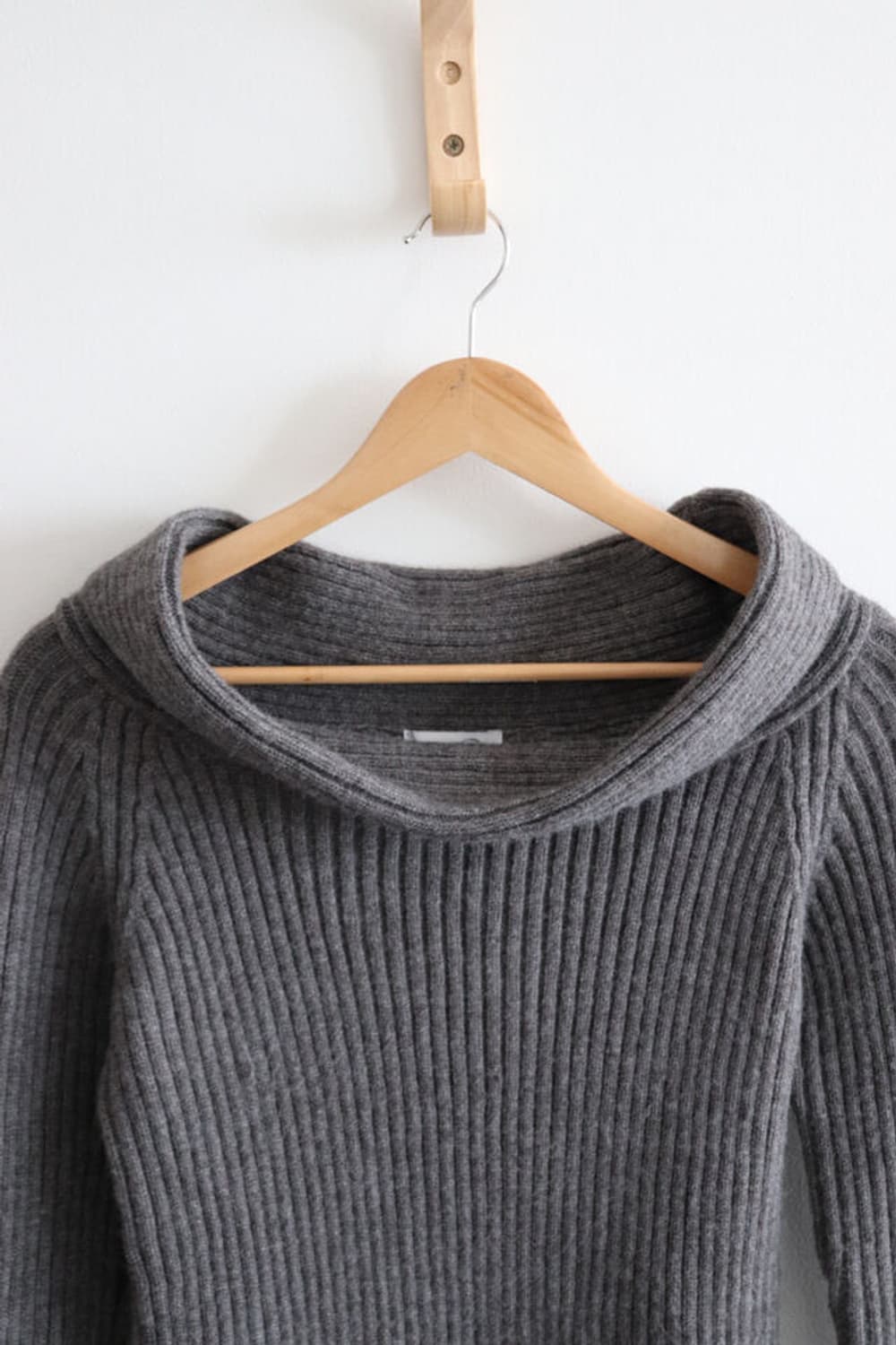 vtg gray knit 상품이미지4