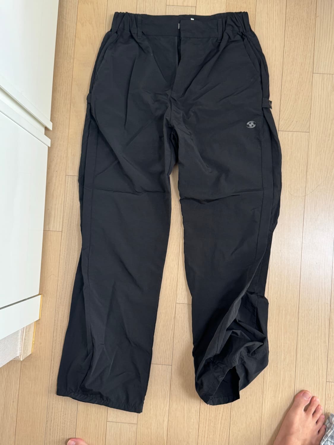 산산기어 사이드 스냅 팬츠 블랙  상품이미지1