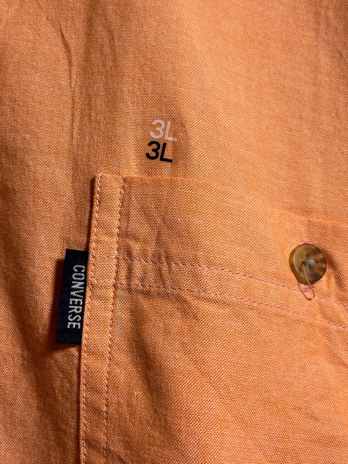 (새상품) Converse 컨버스 투포켓 반팔 셔츠 3XL 상품이미지6