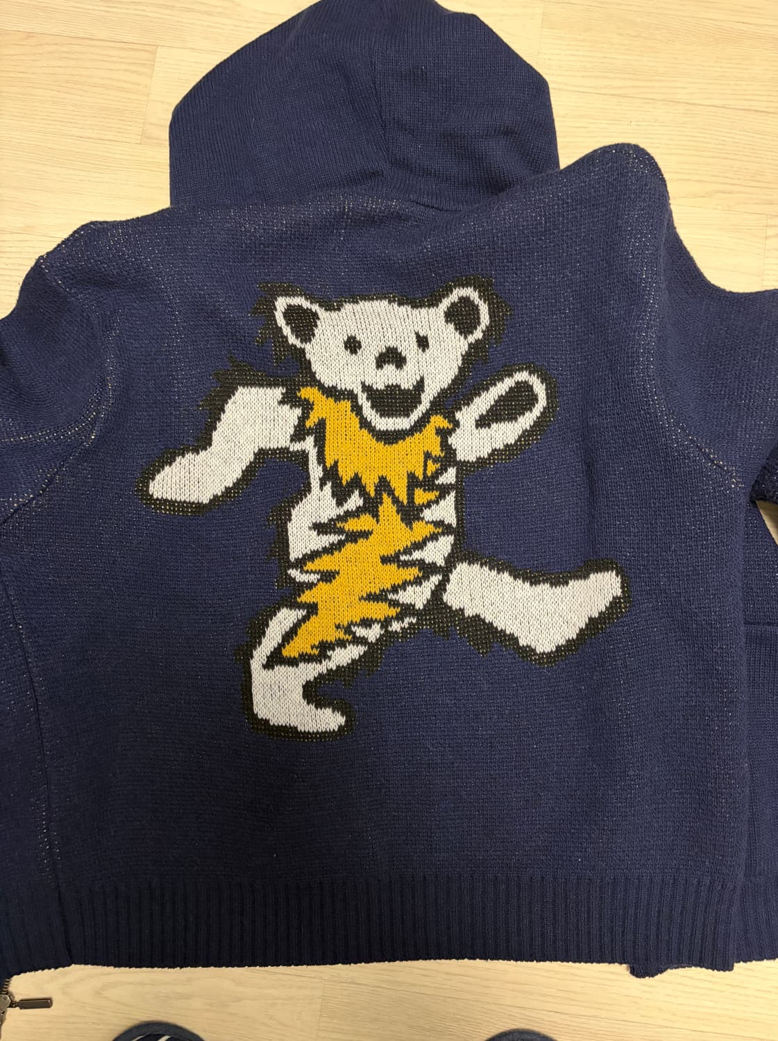 디스이즈네버댓x그레이트풀데드 니트 집업 상품이미지1