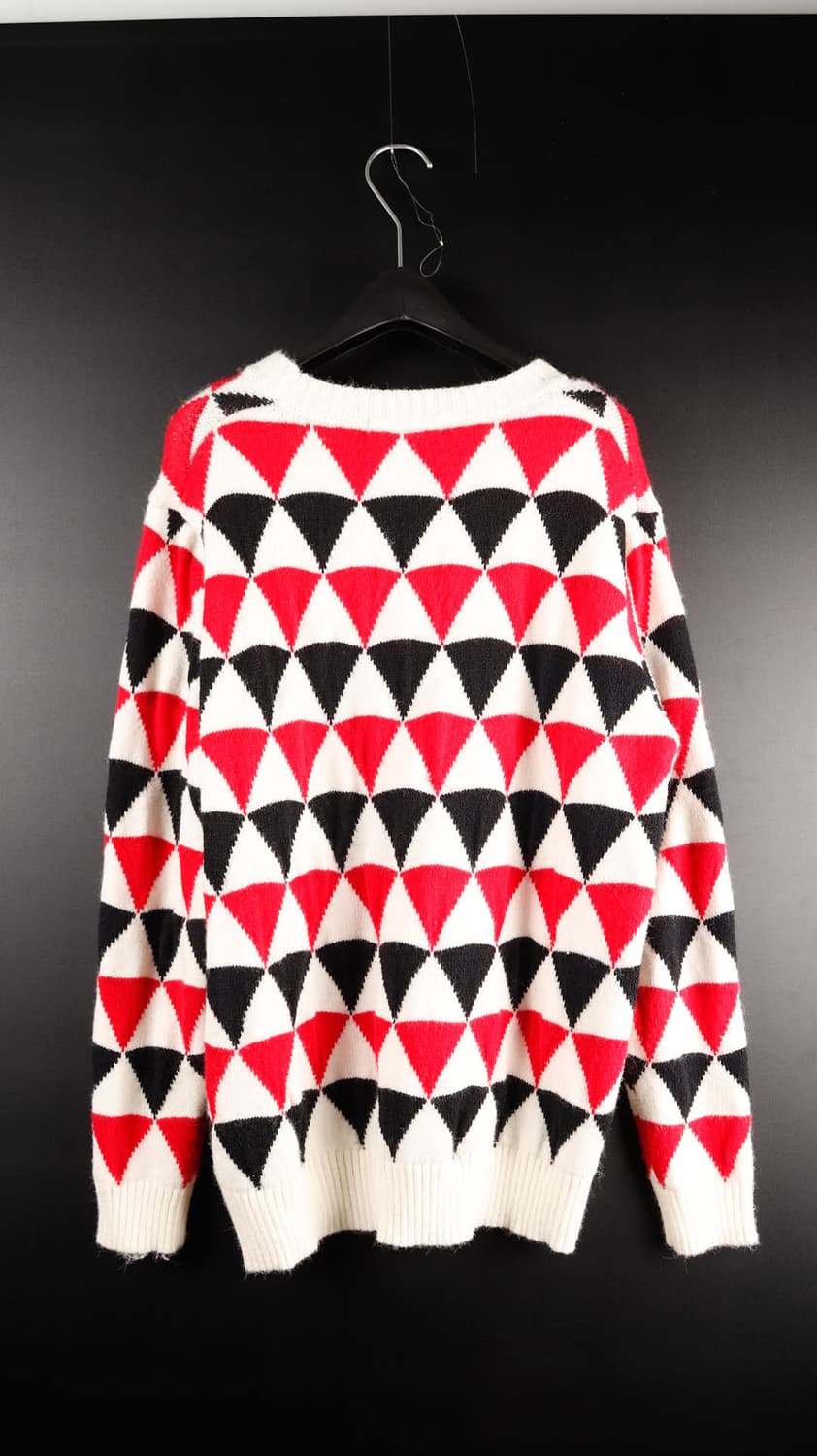 프라다 자카드 프린트 크루넥 캐시미어 니트 상품이미지6